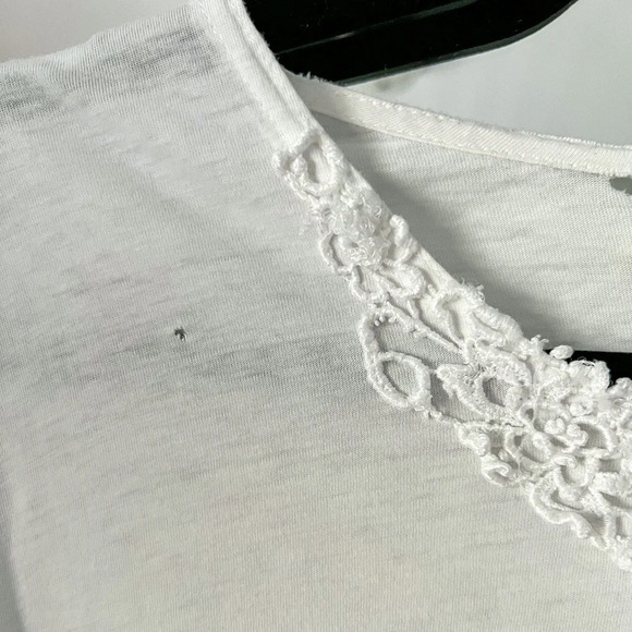 Vintage Gold Label Victoria’s Secret White Long Sleeve Blouse - Picture 4 of 4